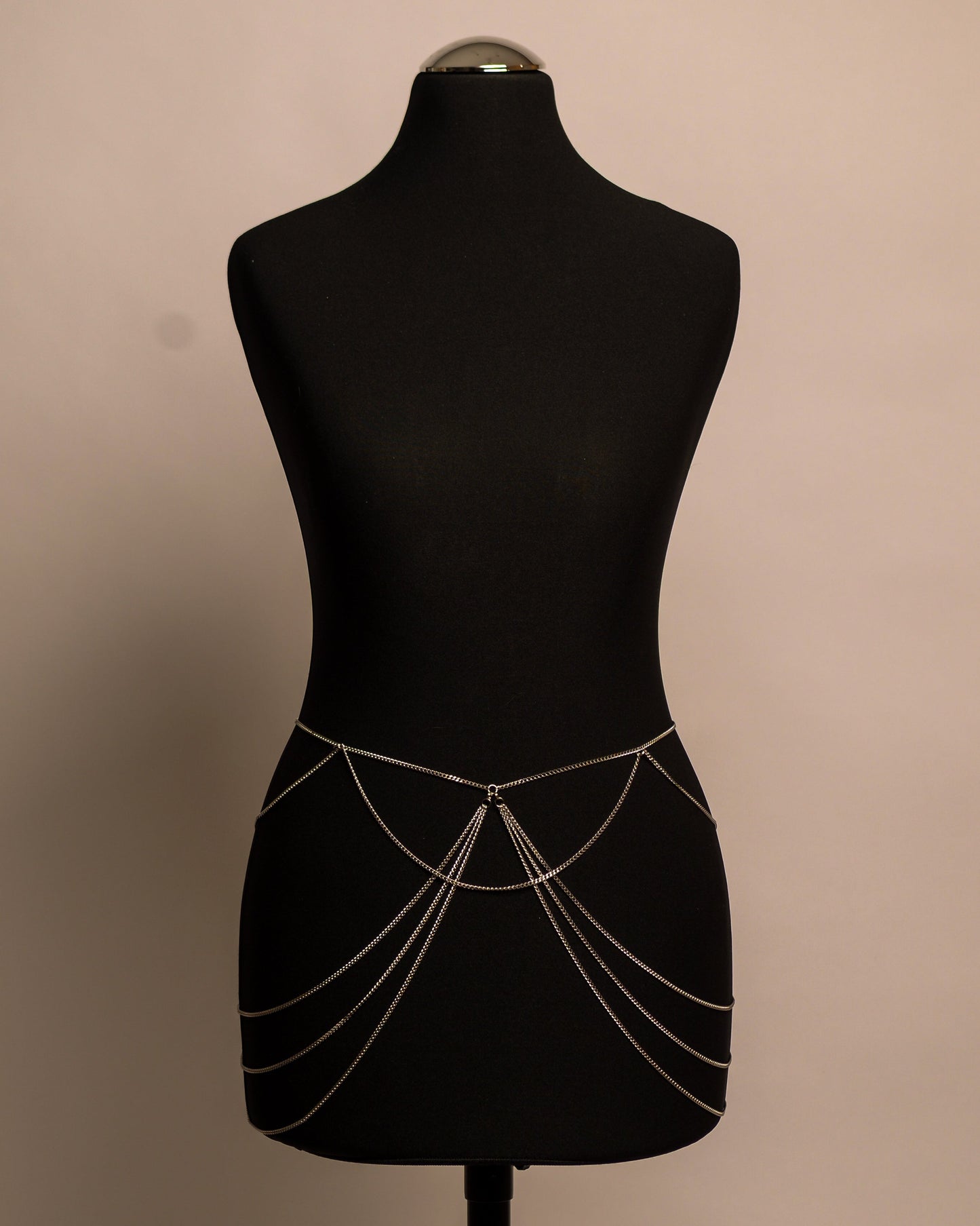 Moon Belt stainless steel body chain handgemaakt op maat