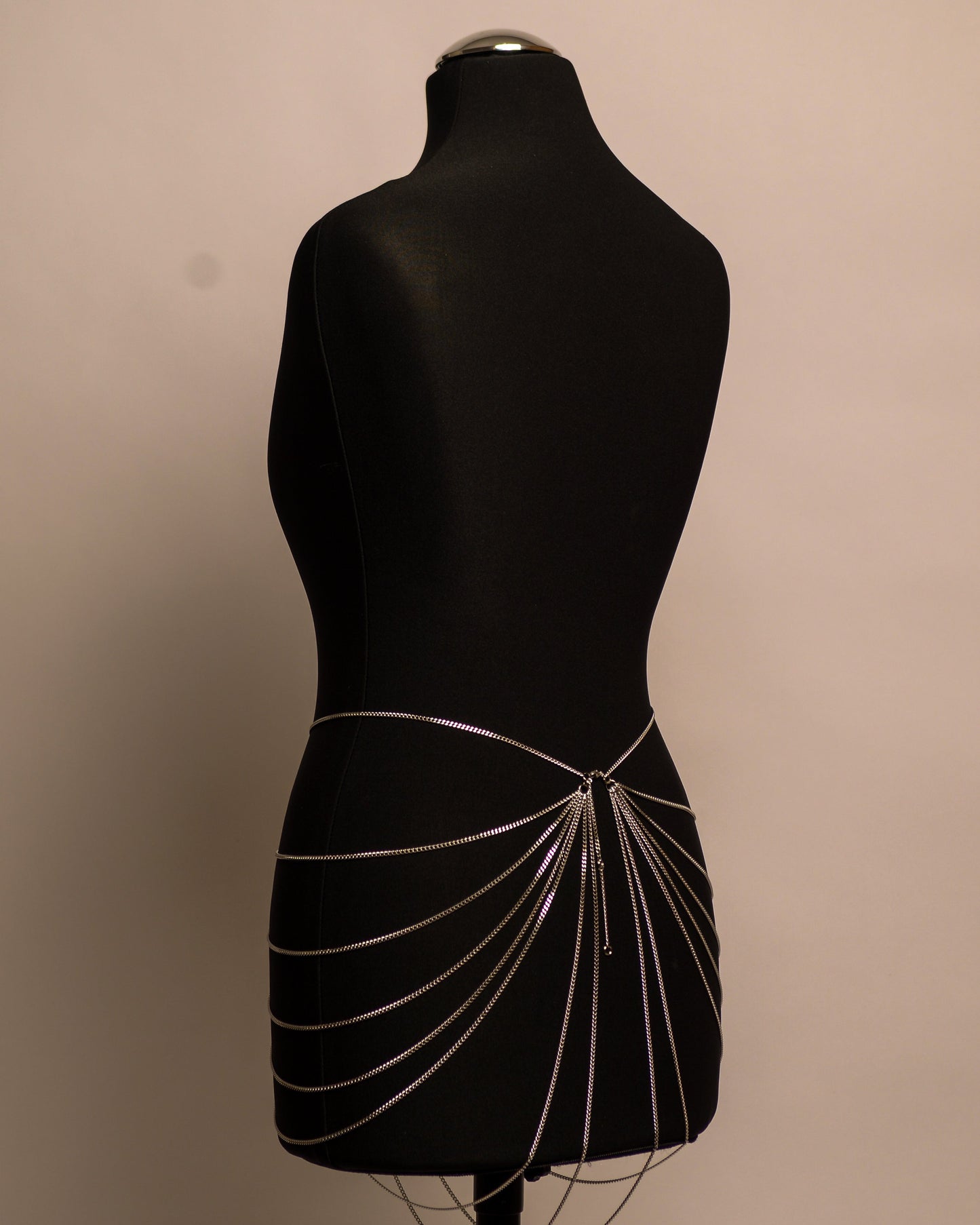After Dark Belt stainless steel body chain handgemaakt op maat
