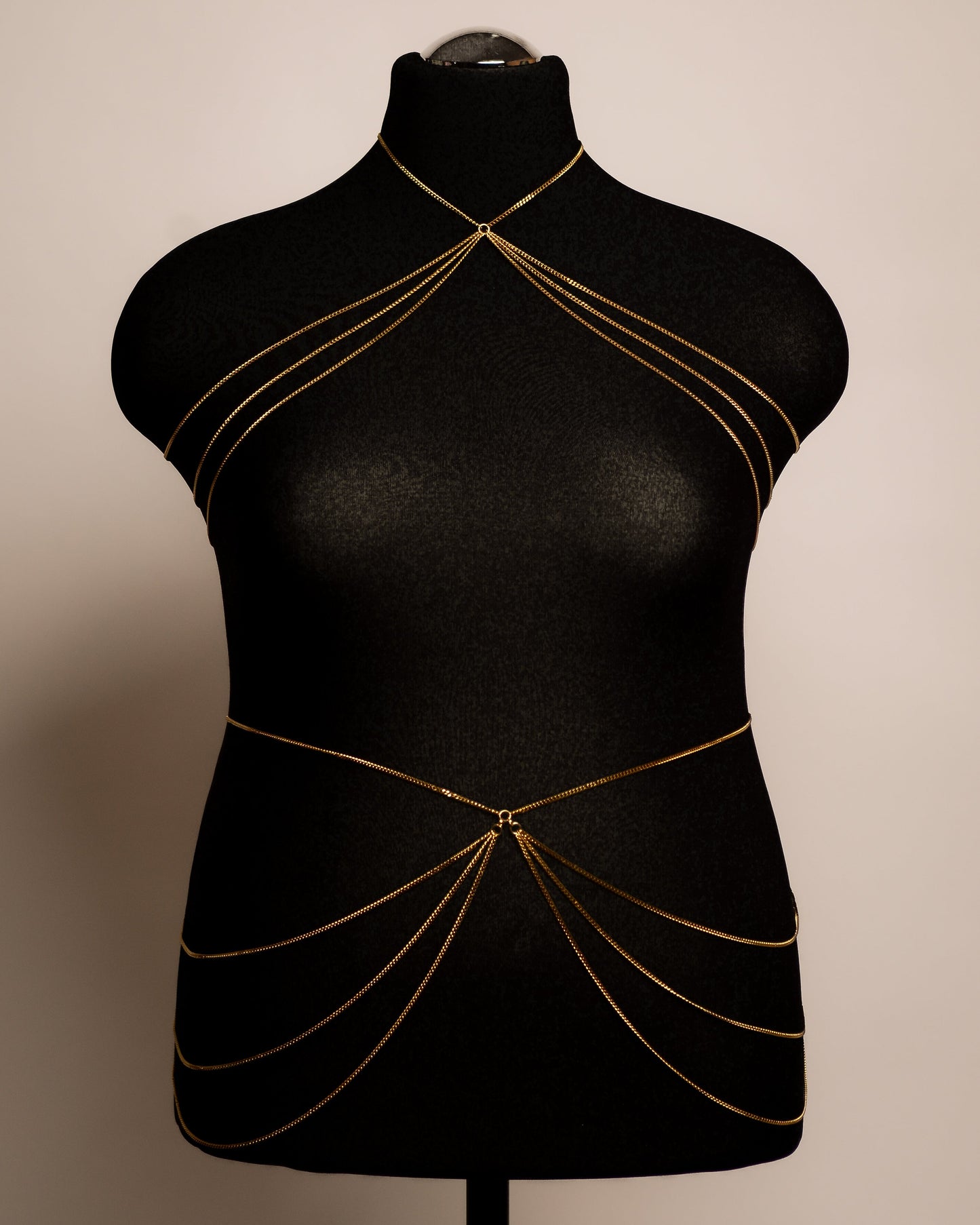 Aura Belt stainless steel body chain handgemaakt op maat