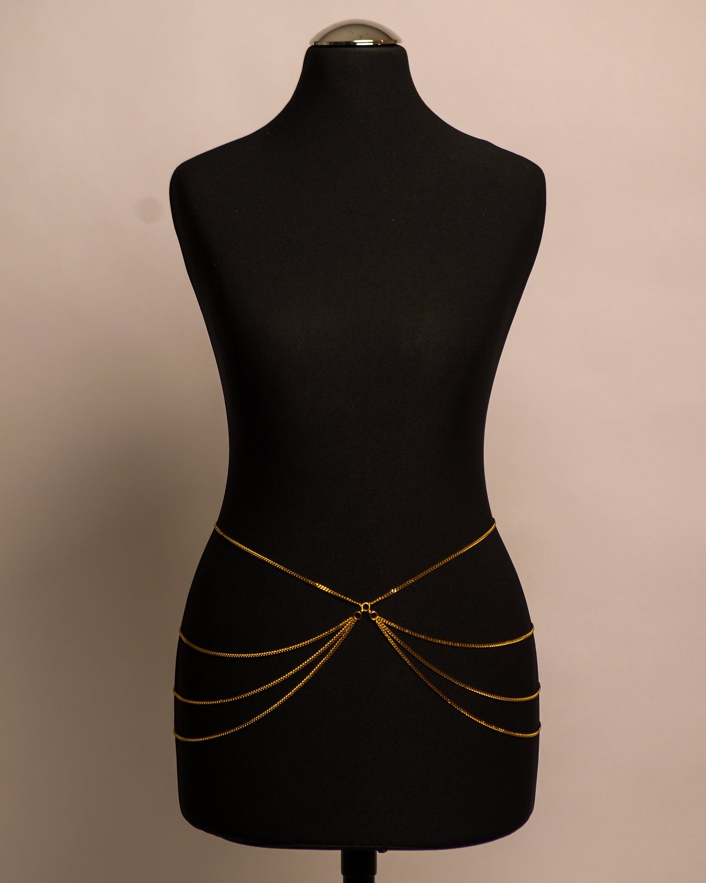Aura Belt stainless steel body chain handgemaakt op maat