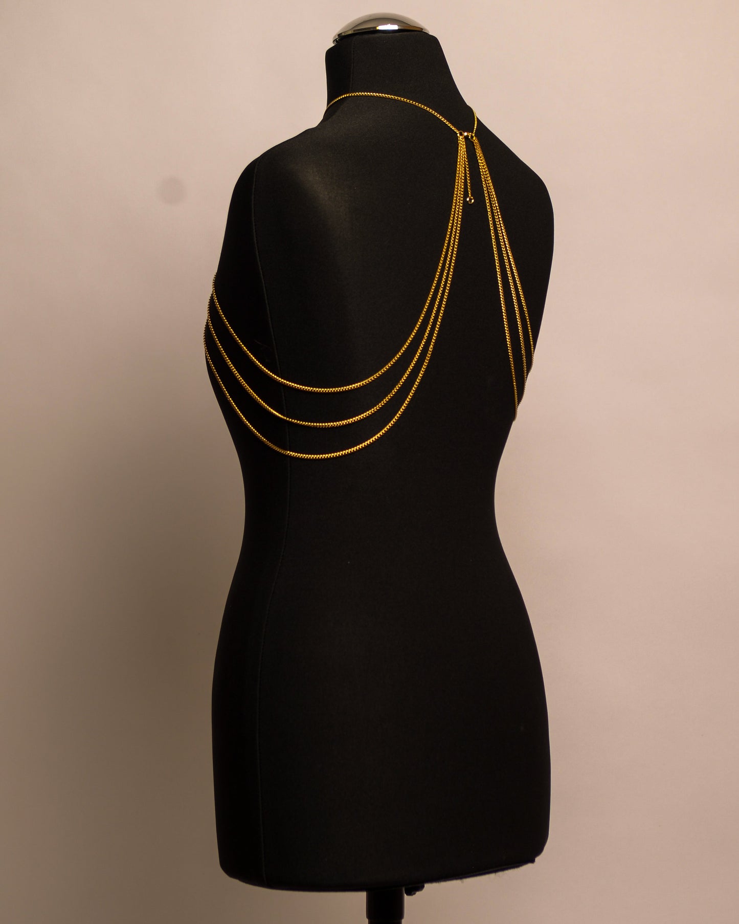 Aura Top stainless steel body chain handgemaakt op maat