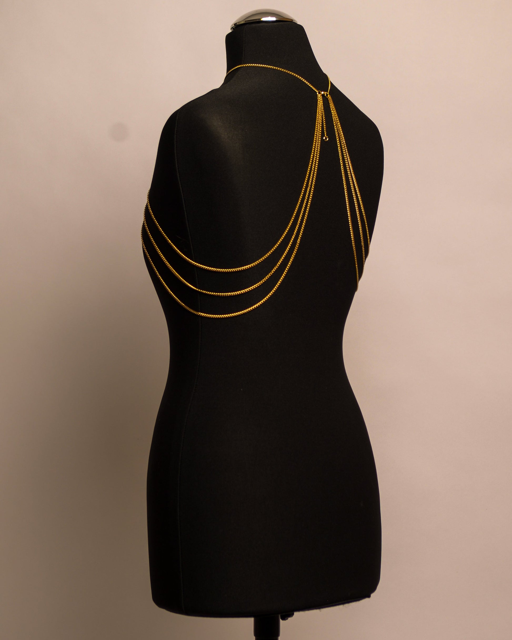 Aura Top stainless steel body chain handgemaakt op maat