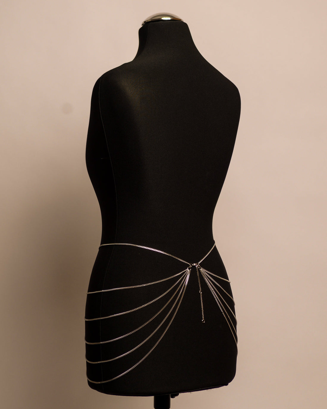 Butterfly Belt stainless steel body chain handgemaakt op maat