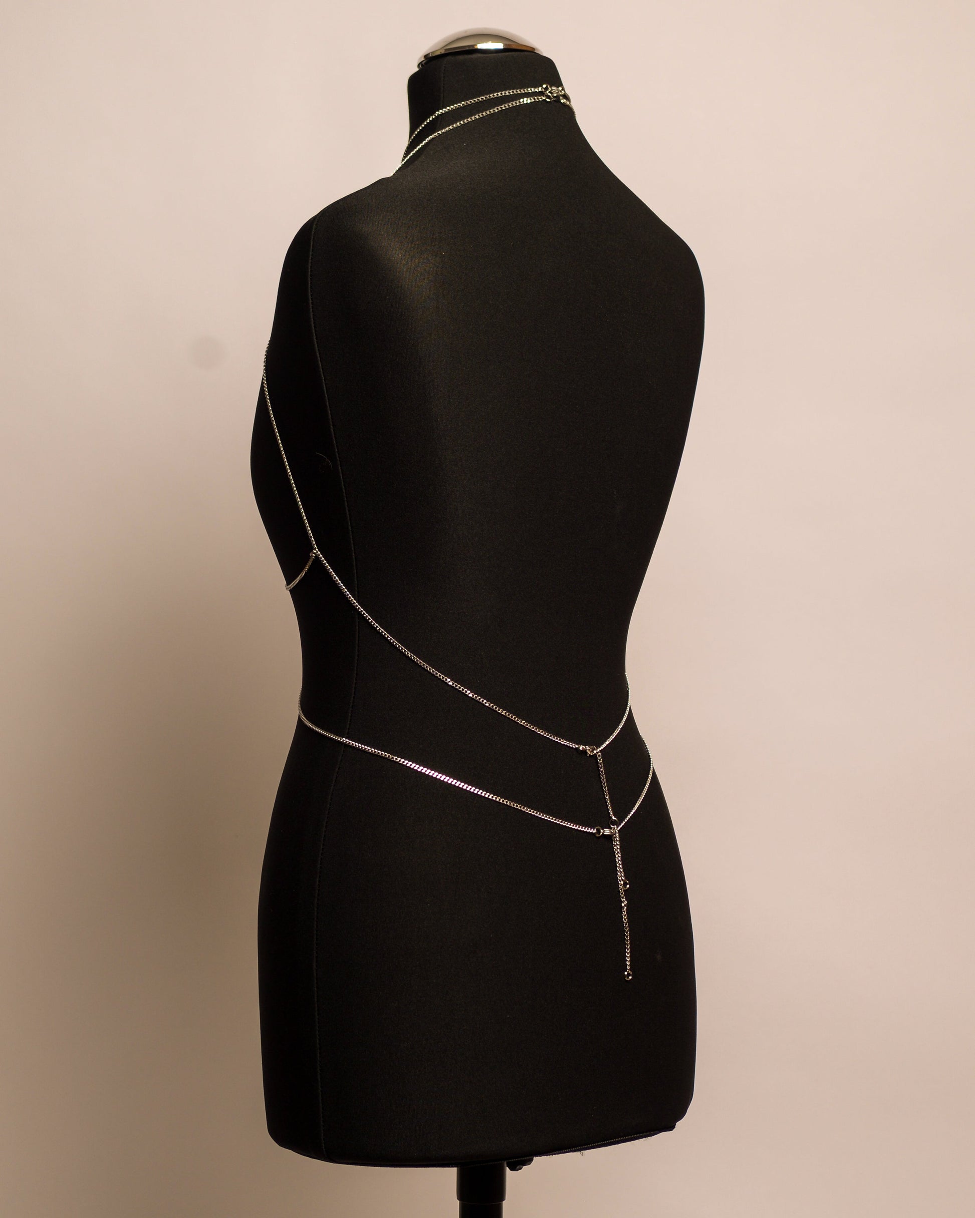 Eclipse Top stainless steel body chain handgemaakt op maat