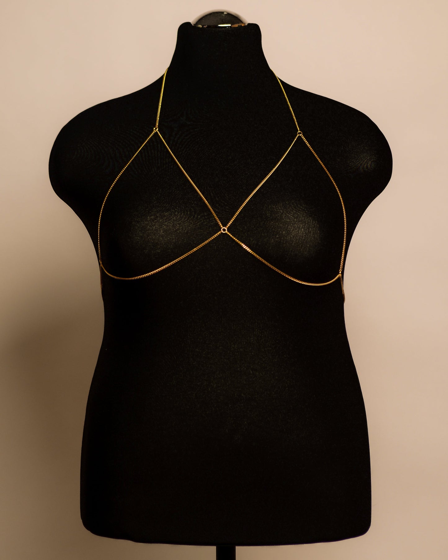 Halo Top stainless steel body chain handgemaakt op maat