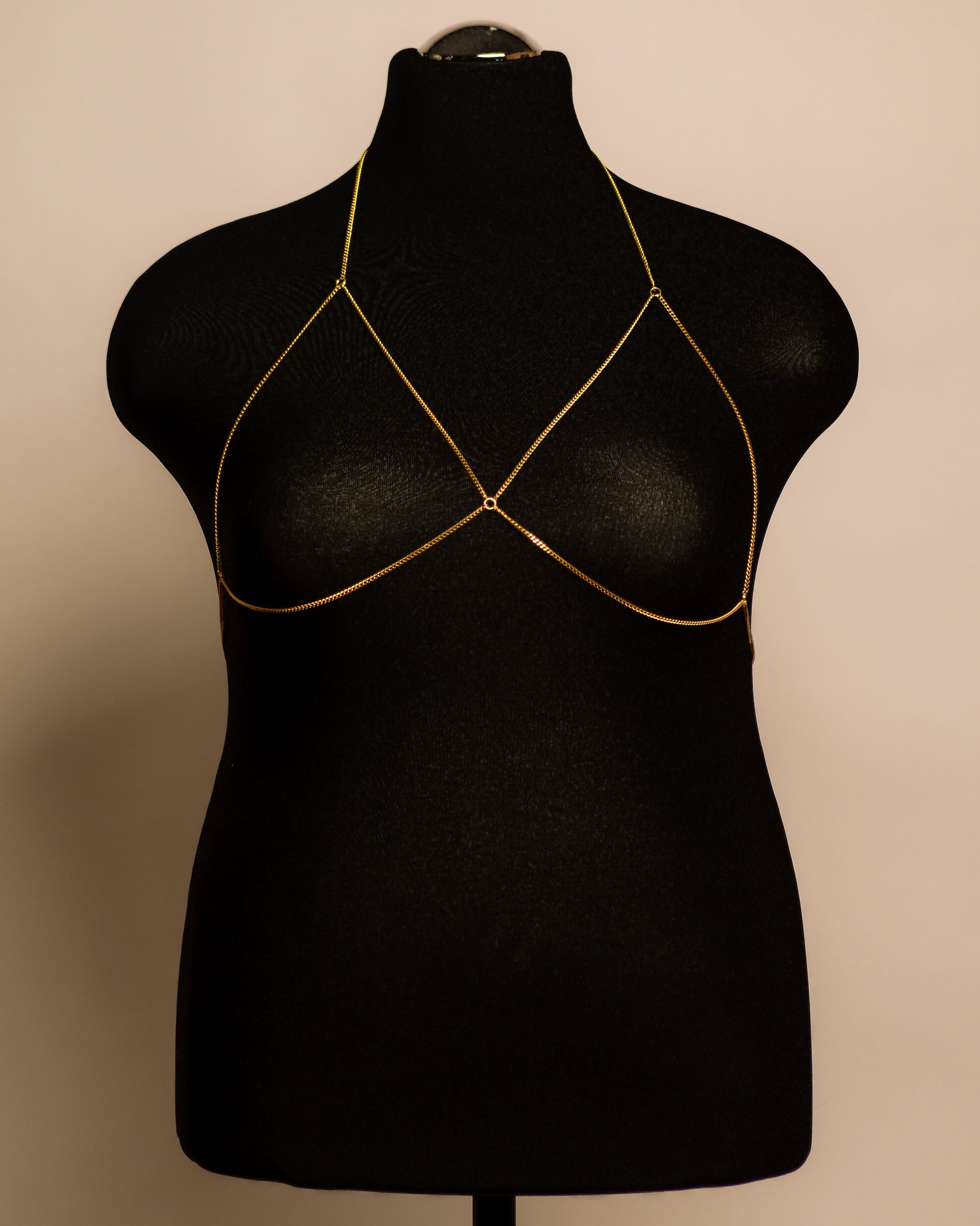 Halo Top stainless steel body chain handgemaakt op maat