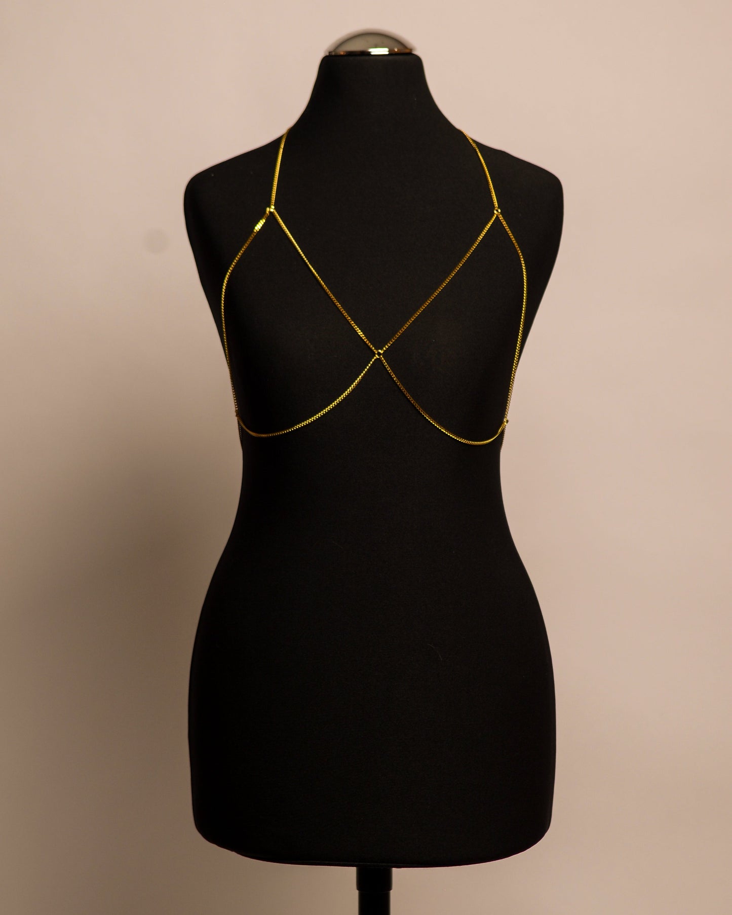 Halo Top stainless steel body chain handgemaakt op maat