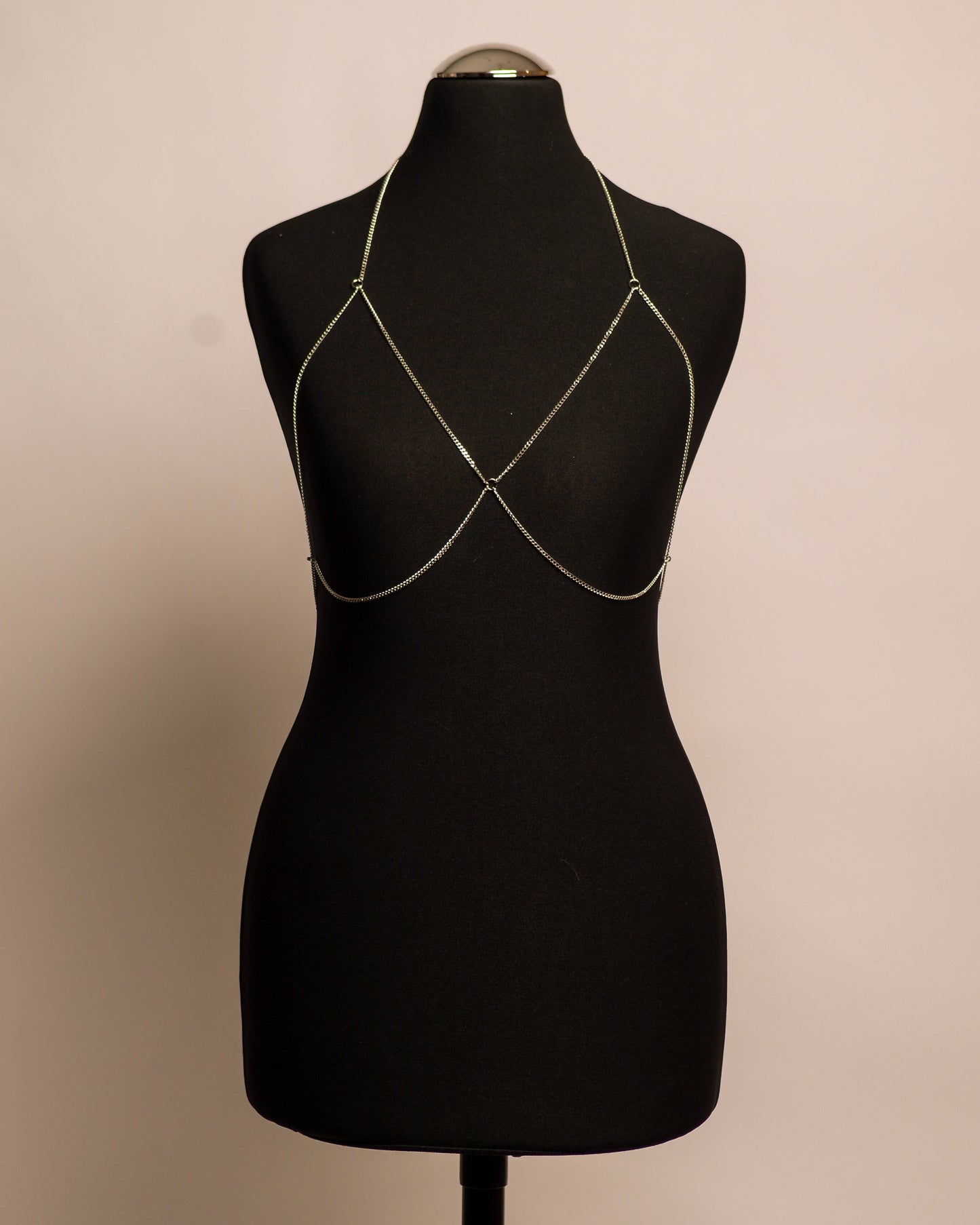 Halo Top stainless steel body chain handgemaakt op maat