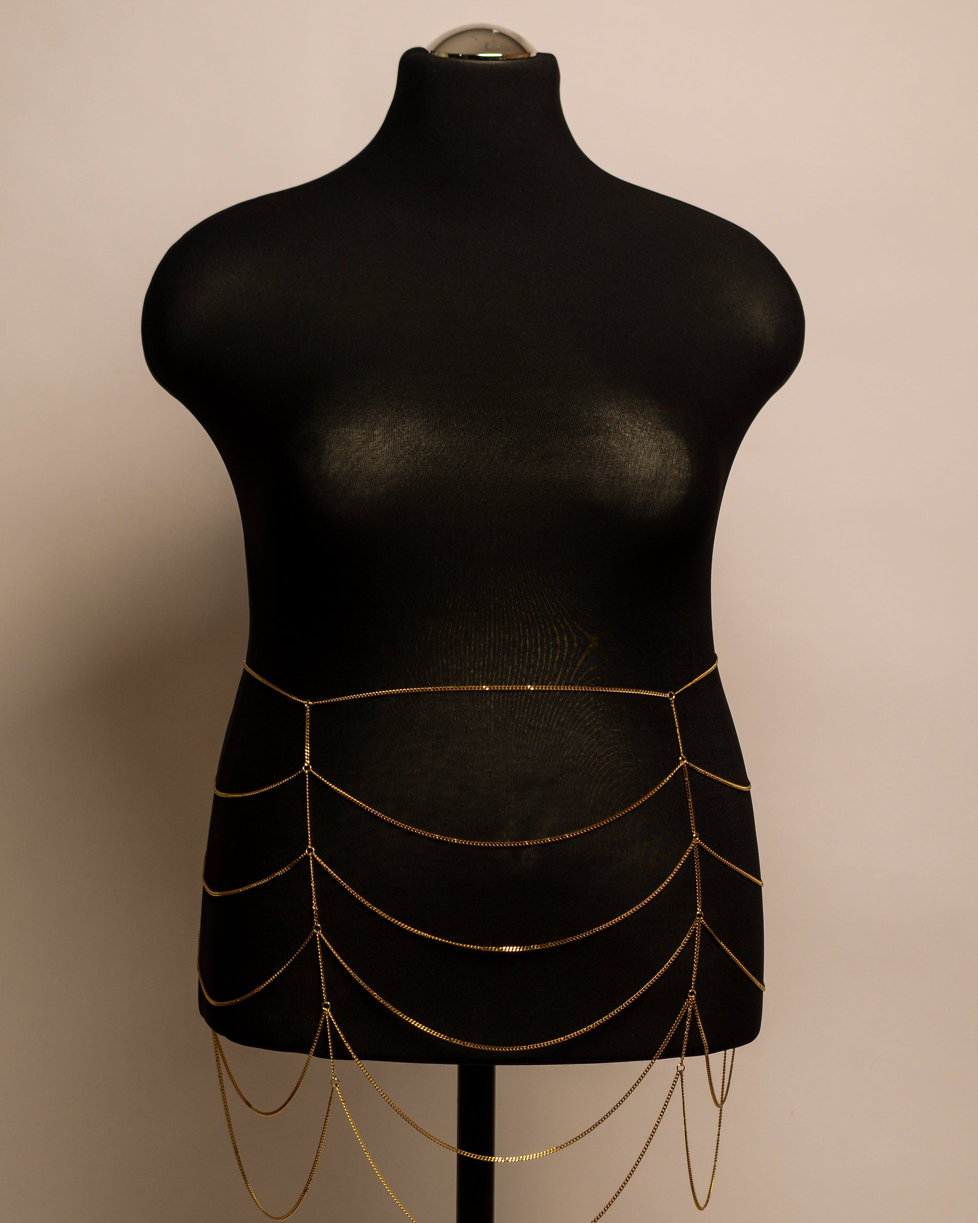 Horizon Belt stainless steel body chain handgemaakt op maat