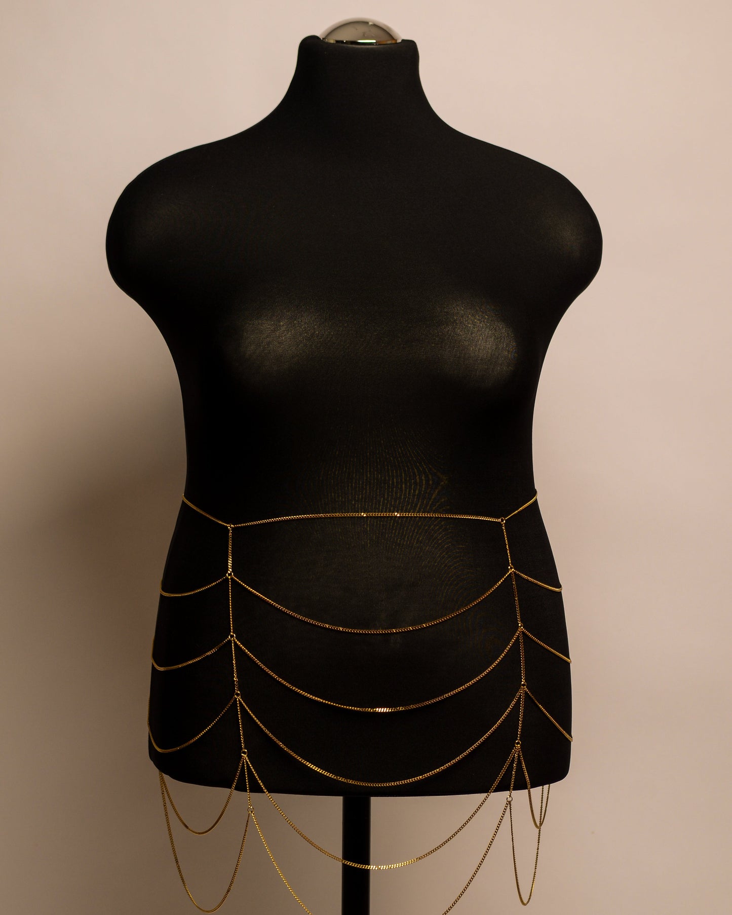 Horizon Belt stainless steel body chain handgemaakt op maat