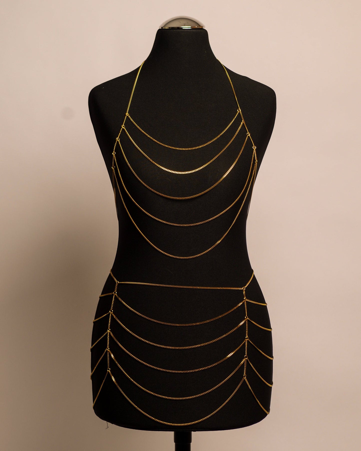 Horizon Belt stainless steel body chain handgemaakt op maat