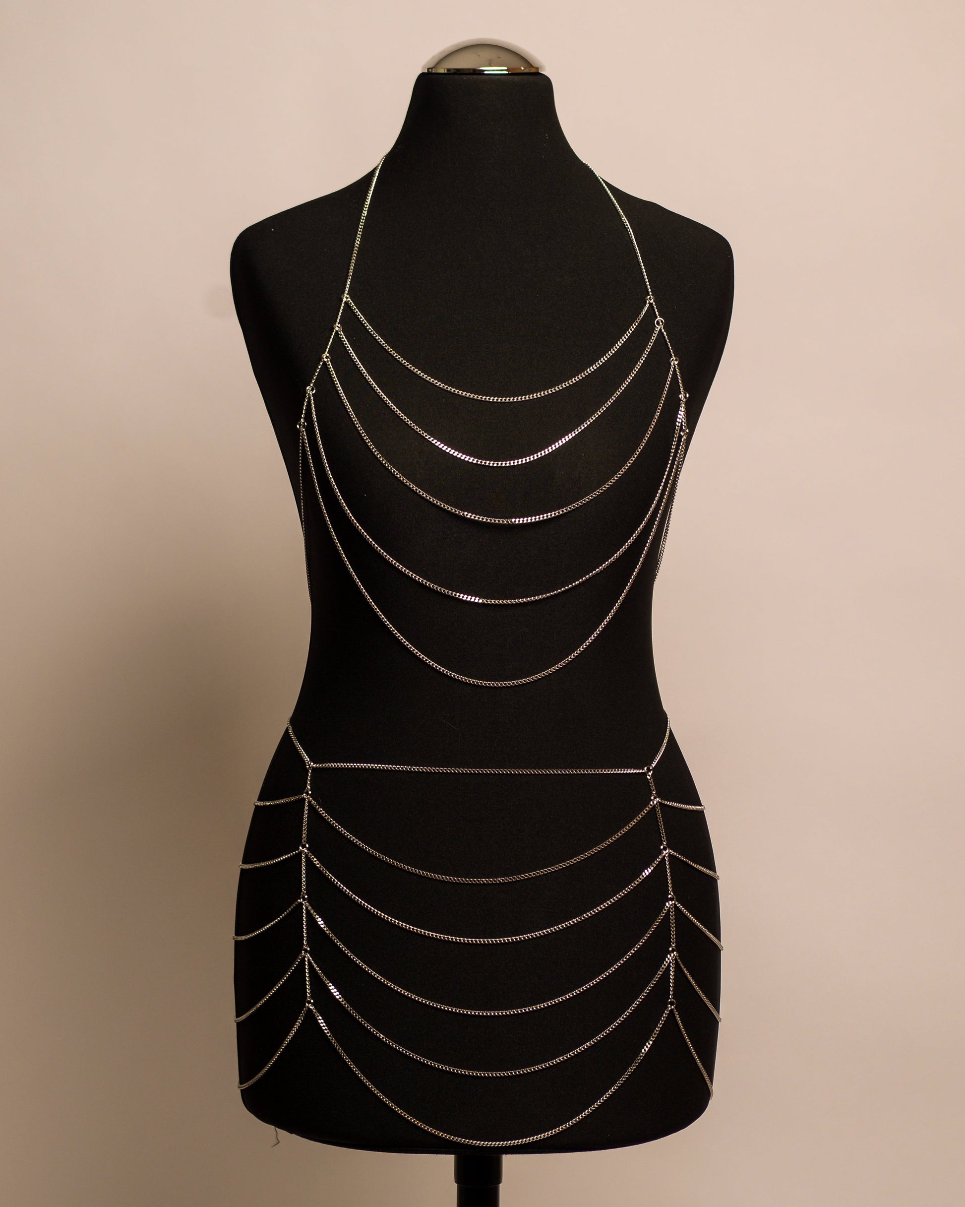 Horizon Top stainless steel body chain handgemaakt op maat