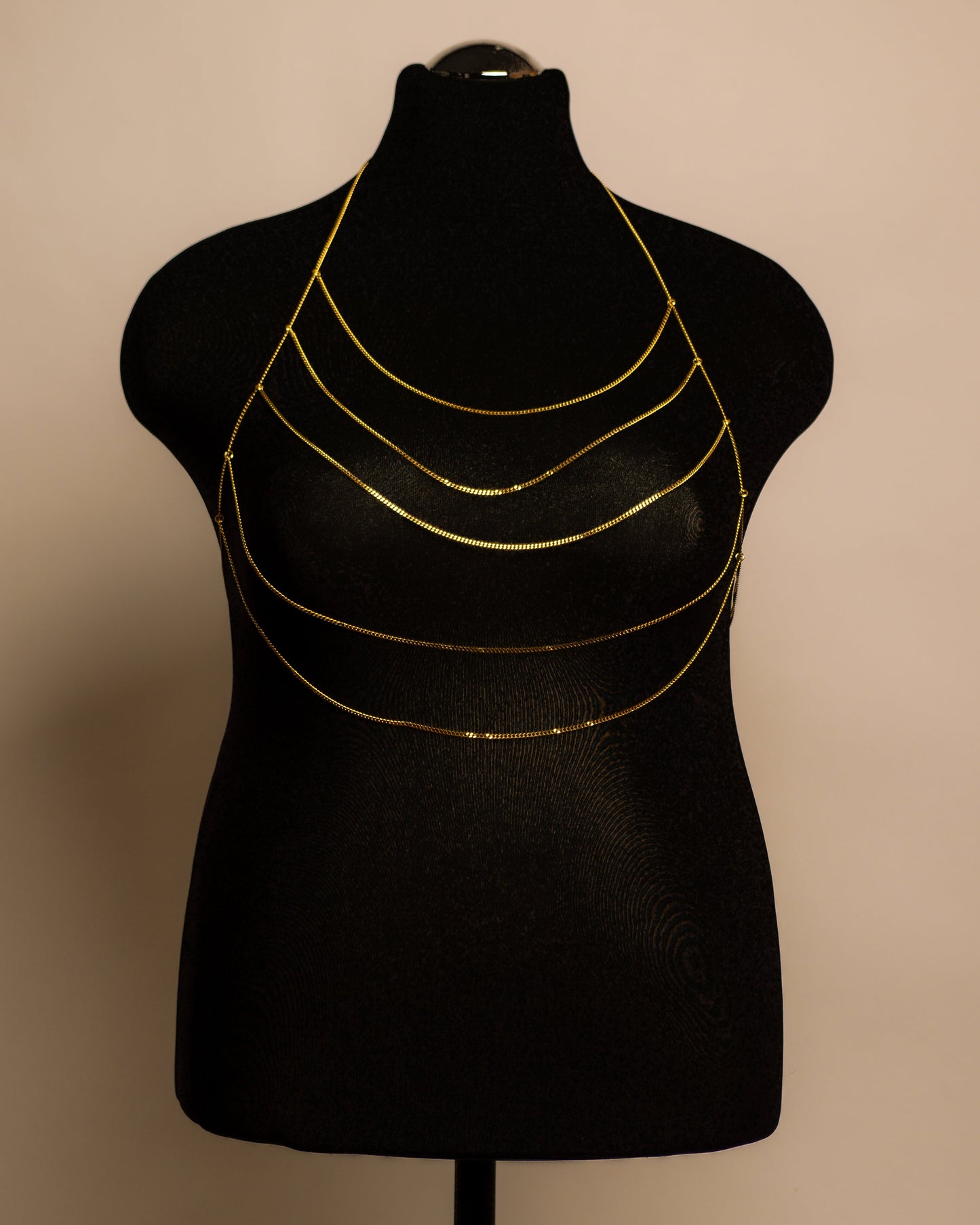 Horizon Top stainless steel body chain handgemaakt op maat