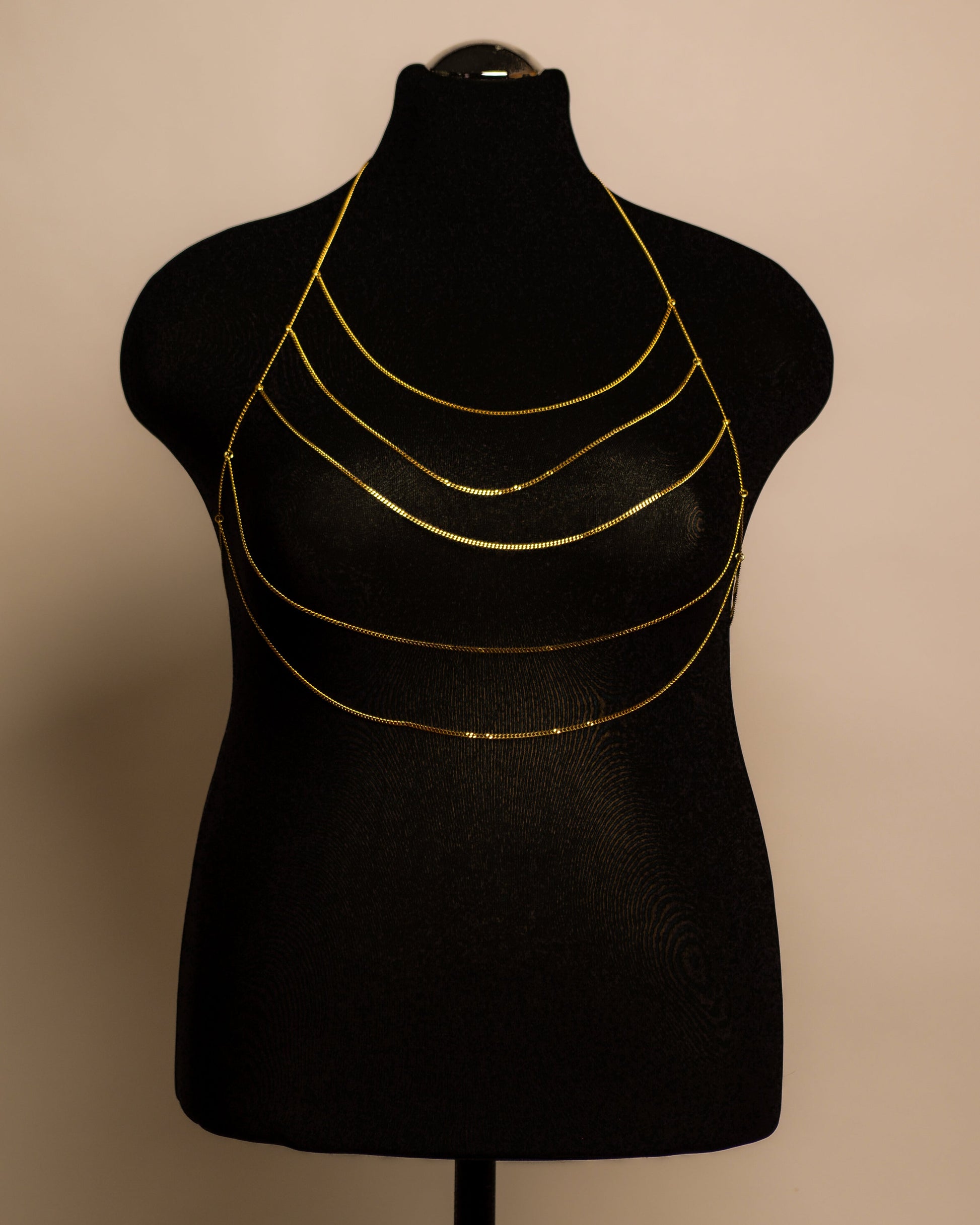 Horizon Top stainless steel body chain handgemaakt op maat