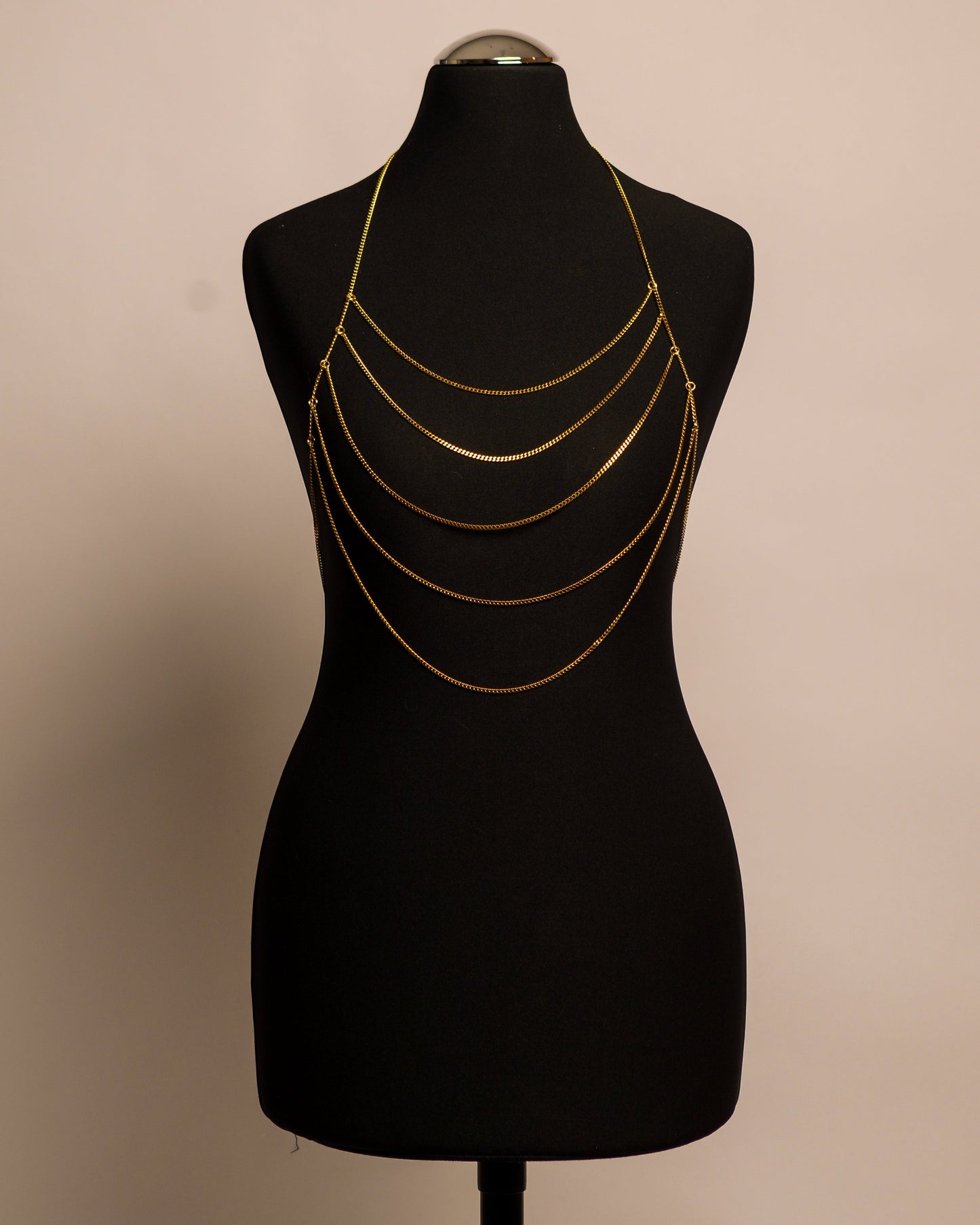 Horizon Top stainless steel body chain handgemaakt op maat