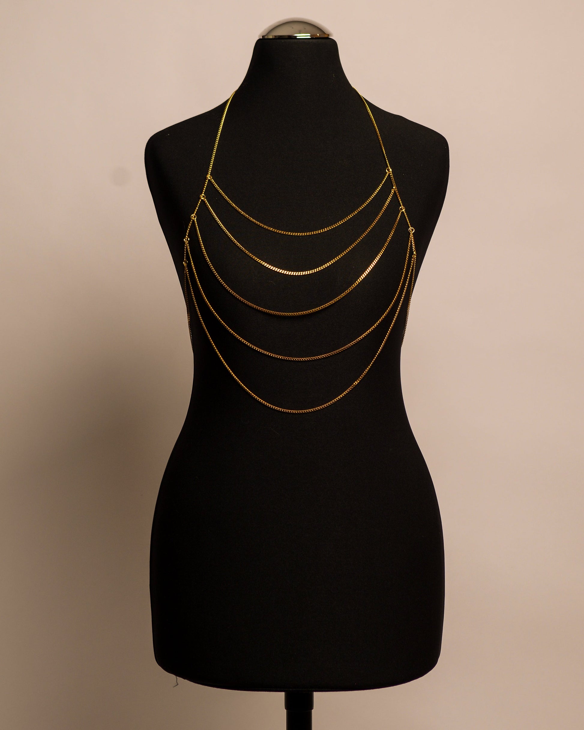 Horizon Top stainless steel body chain handgemaakt op maat