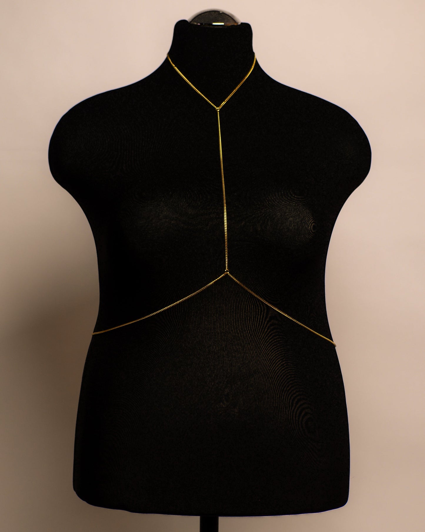 Luna Top stainless steel body chain handgemaakt op maat