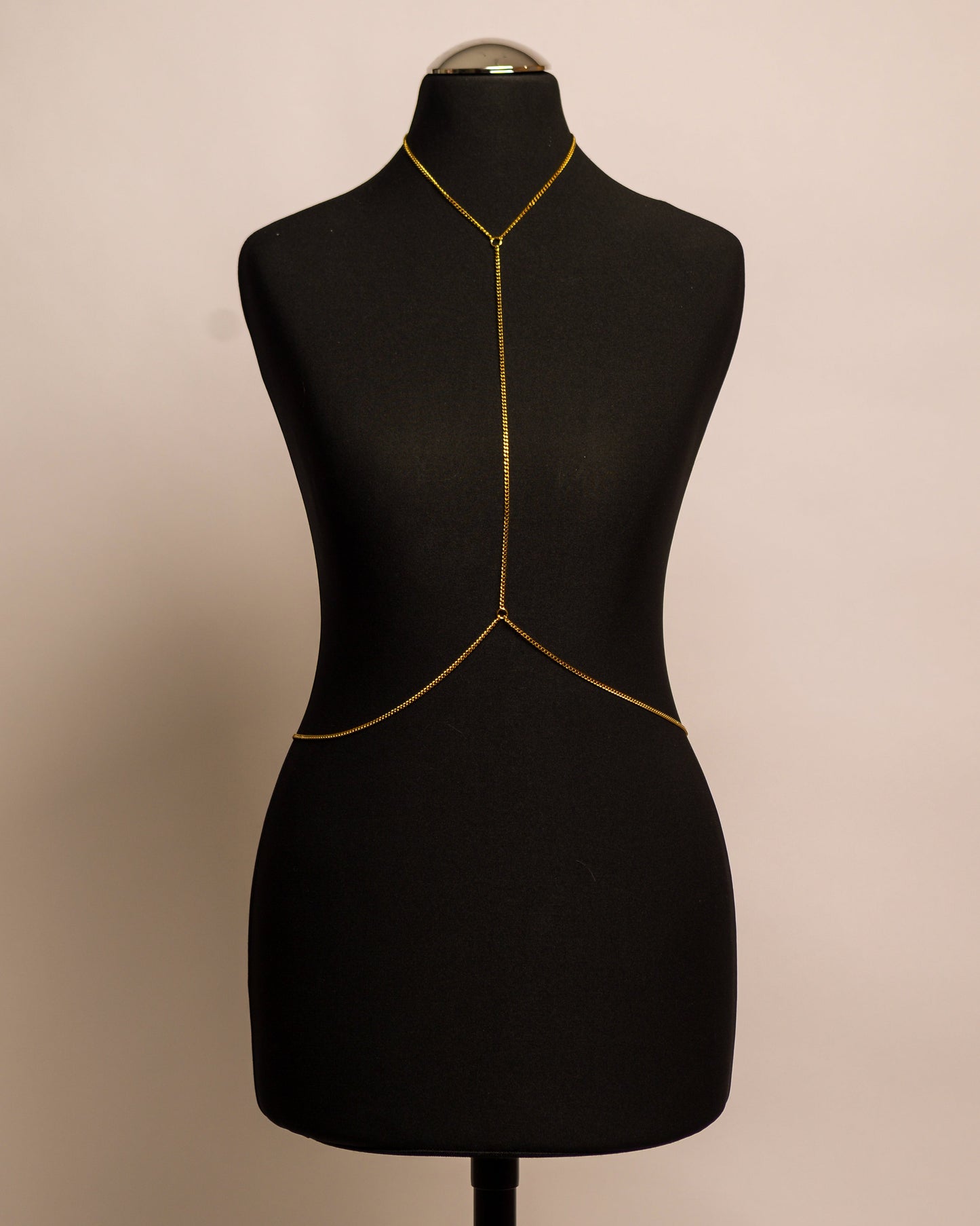 Luna Top stainless steel body chain handgemaakt op maat