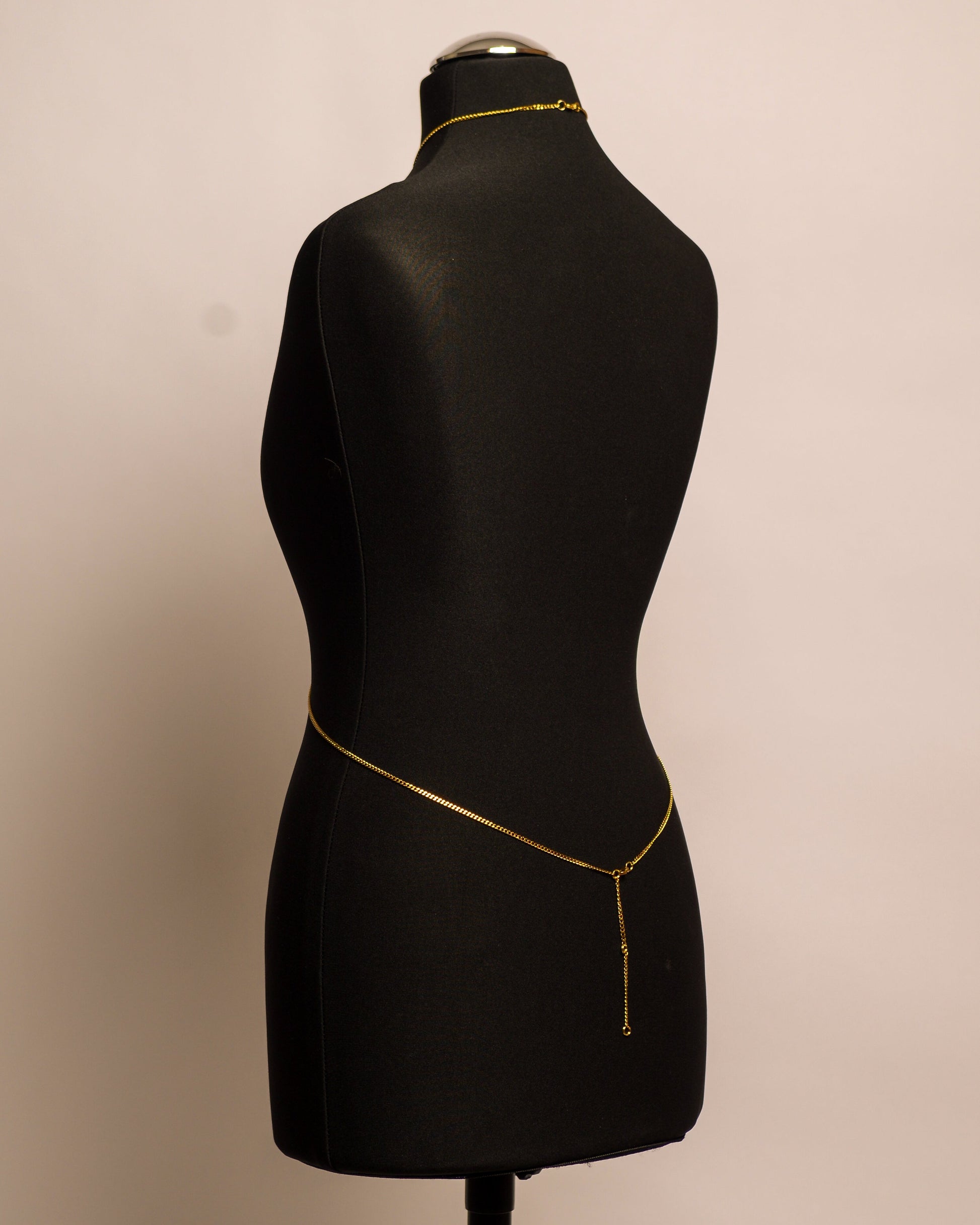 Luna Top stainless steel body chain handgemaakt op maat