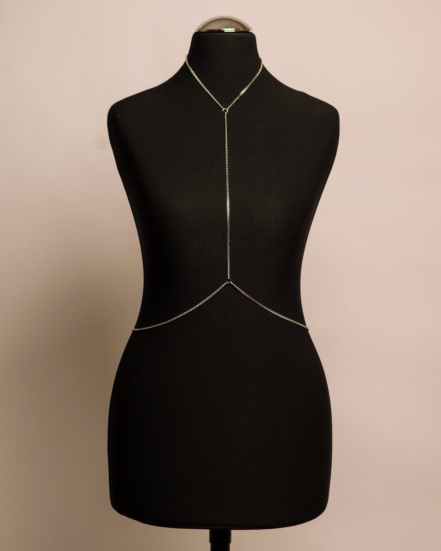 Luna Top stainless steel body chain handgemaakt op maat