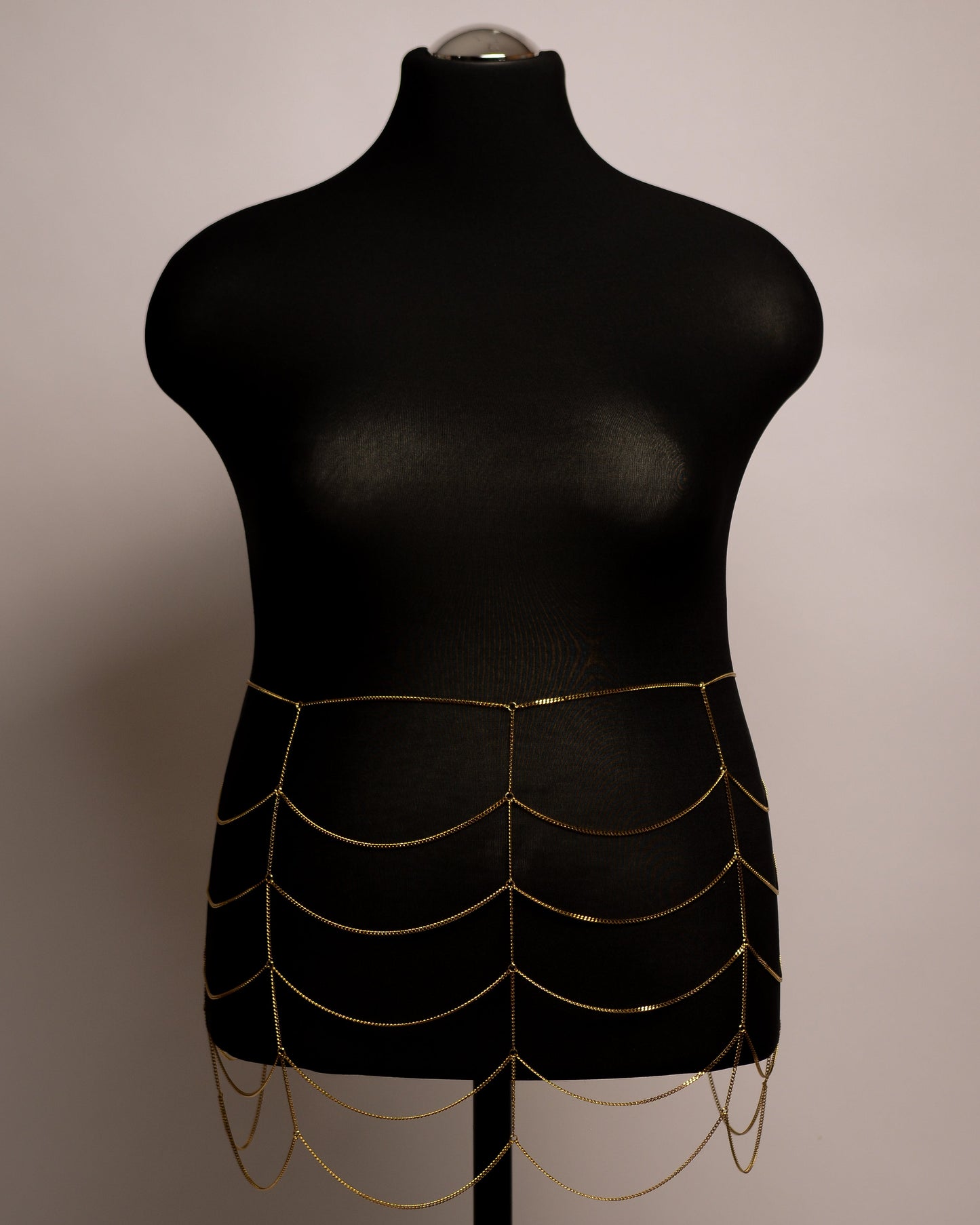 Mira Belt stainless steel body chain handgemaakt op maat
