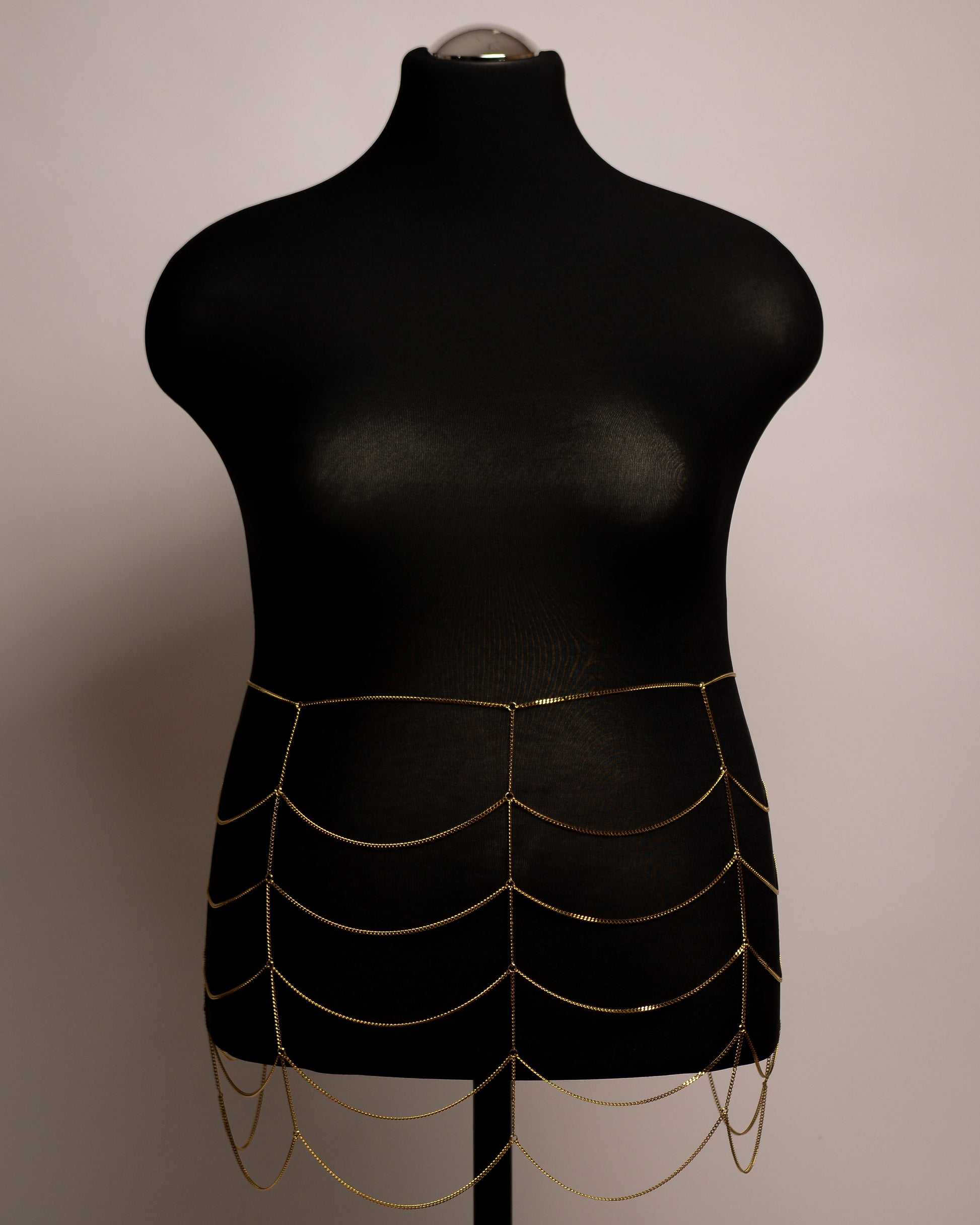 Mira Belt stainless steel body chain handgemaakt op maat