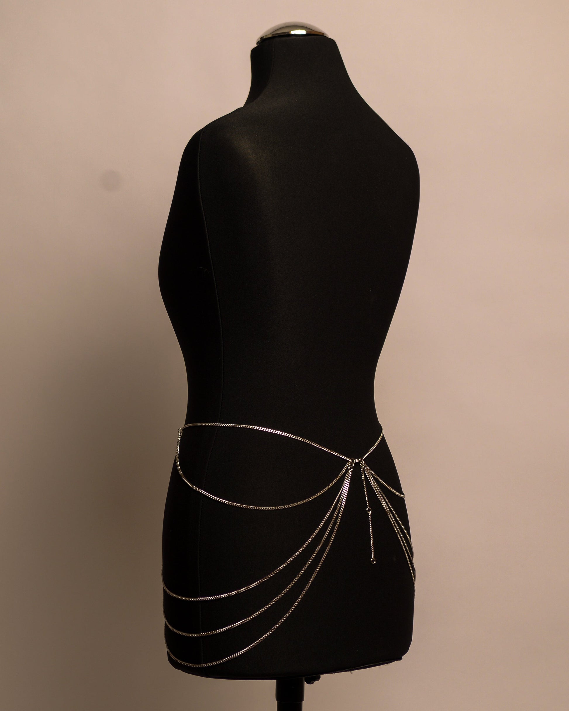 Moon Belt stainless steel body chain handgemaakt op maat