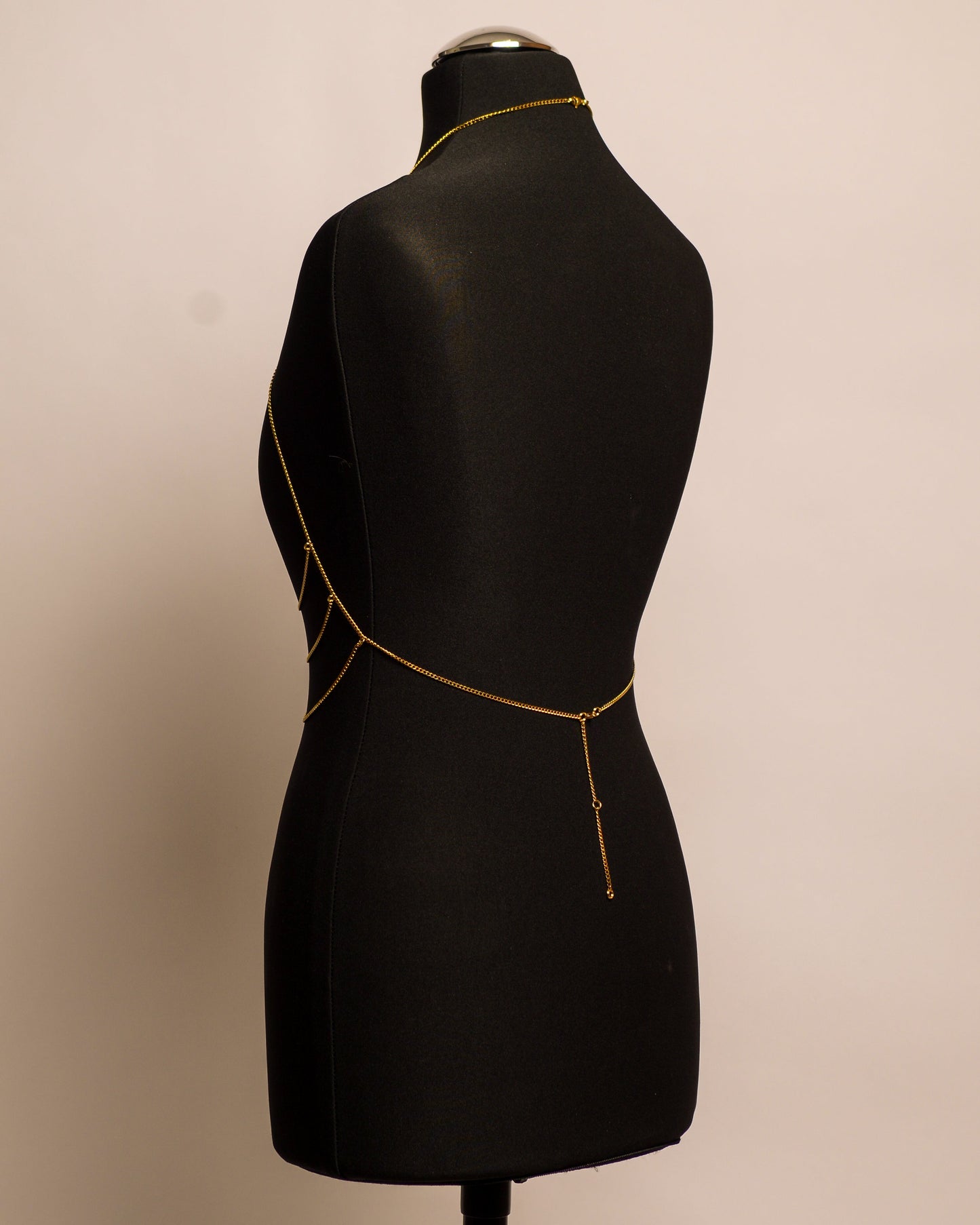 Moon Top stainless steel body chain handgemaakt op maat