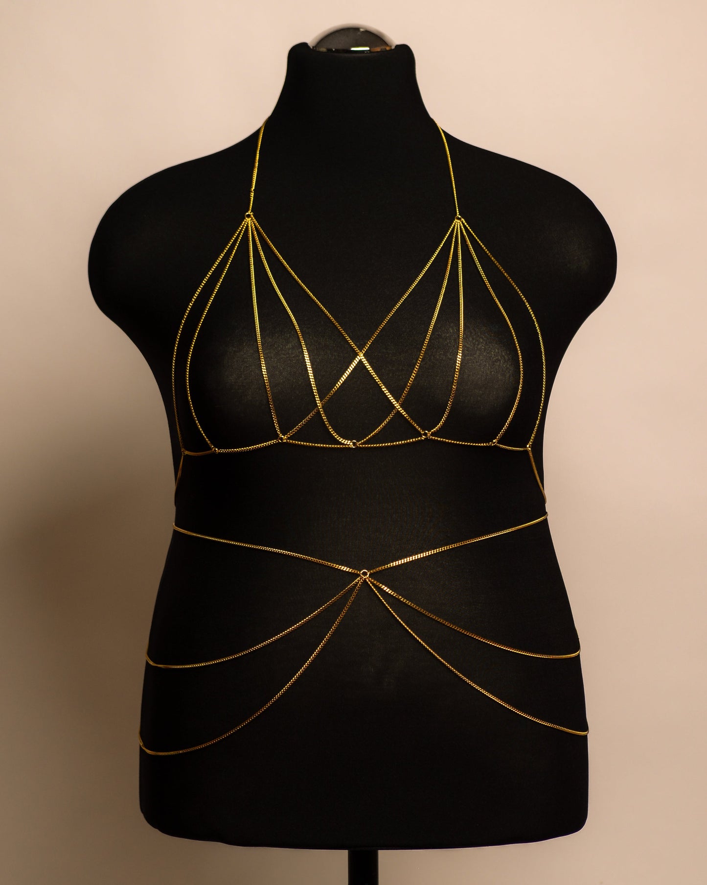Ocean Top stainless steel body chain handgemaakt op maat