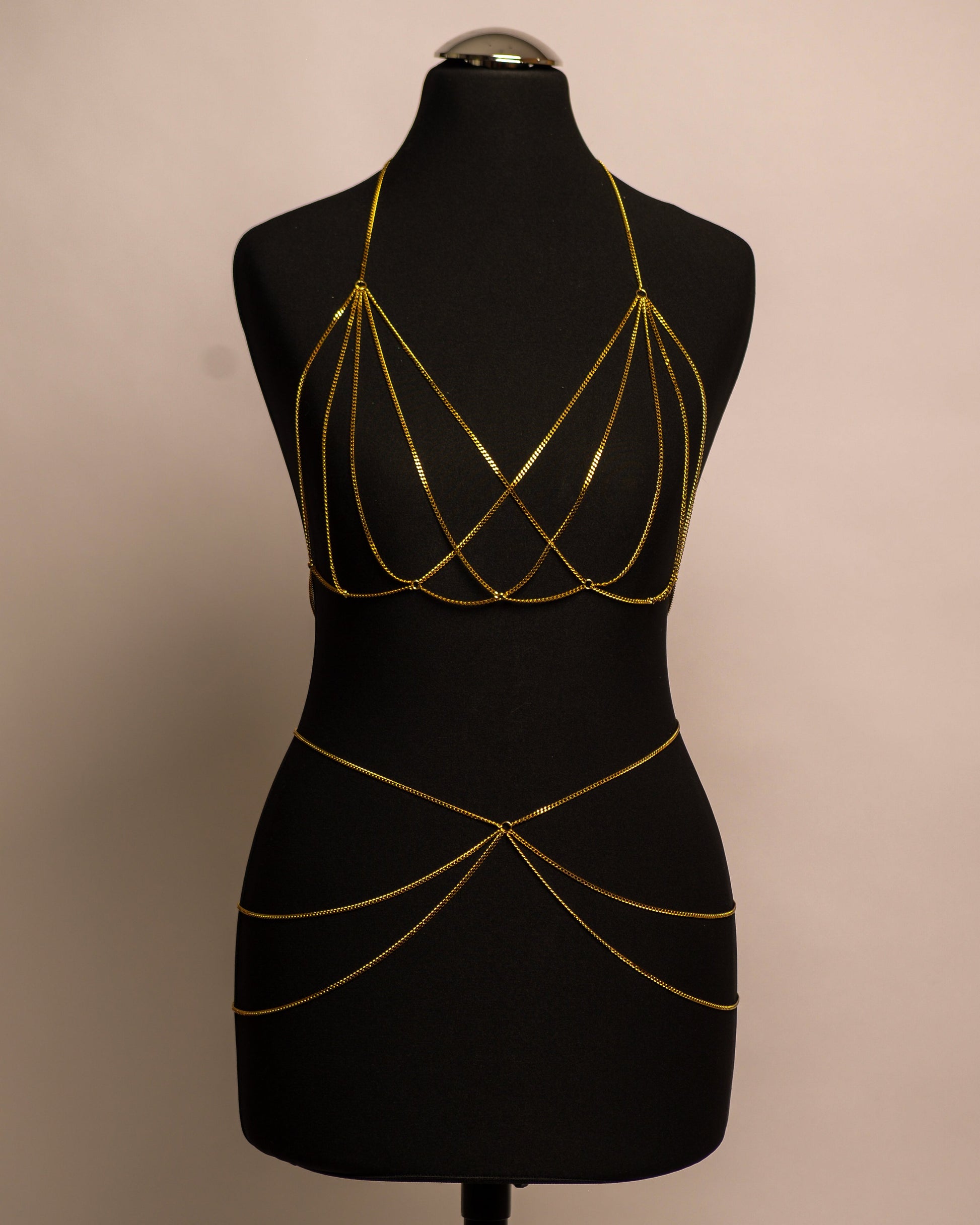 Ocean Top stainless steel body chain handgemaakt op maat