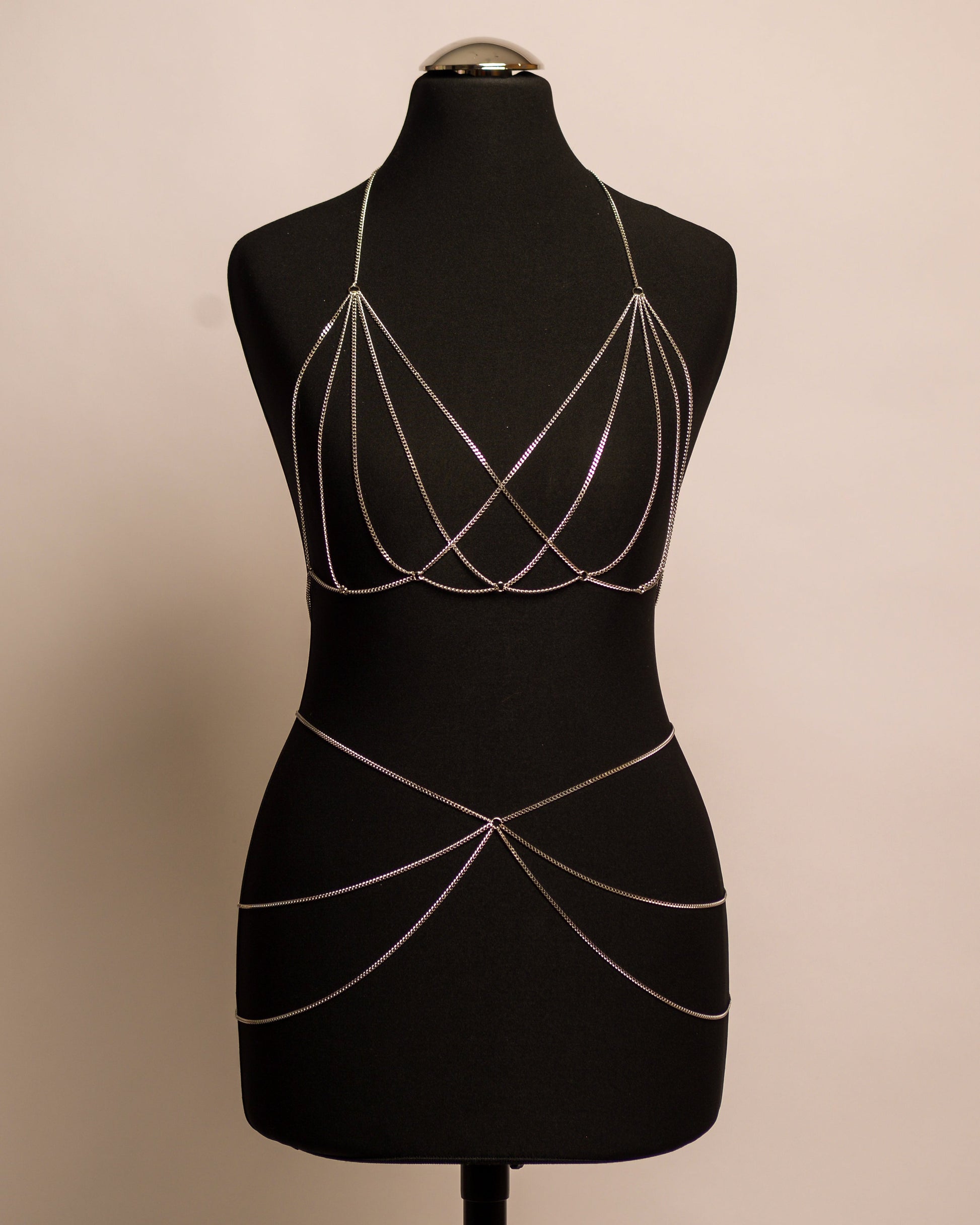 Ocean Top stainless steel body chain handgemaakt op maat