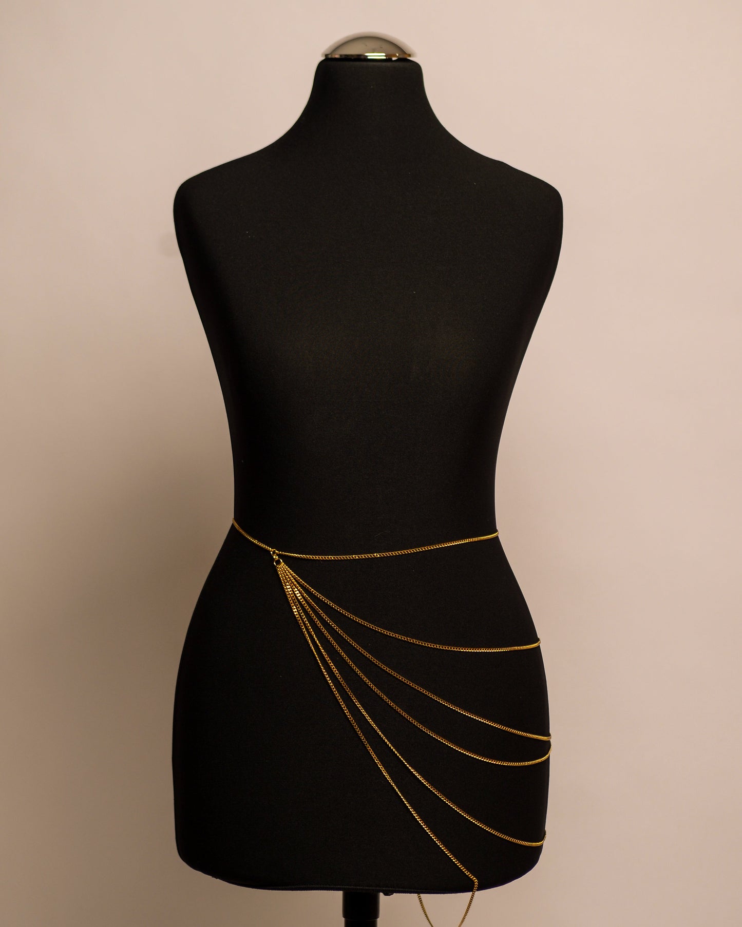 Siren Belt stainless steel body chain handgemaakt op maat