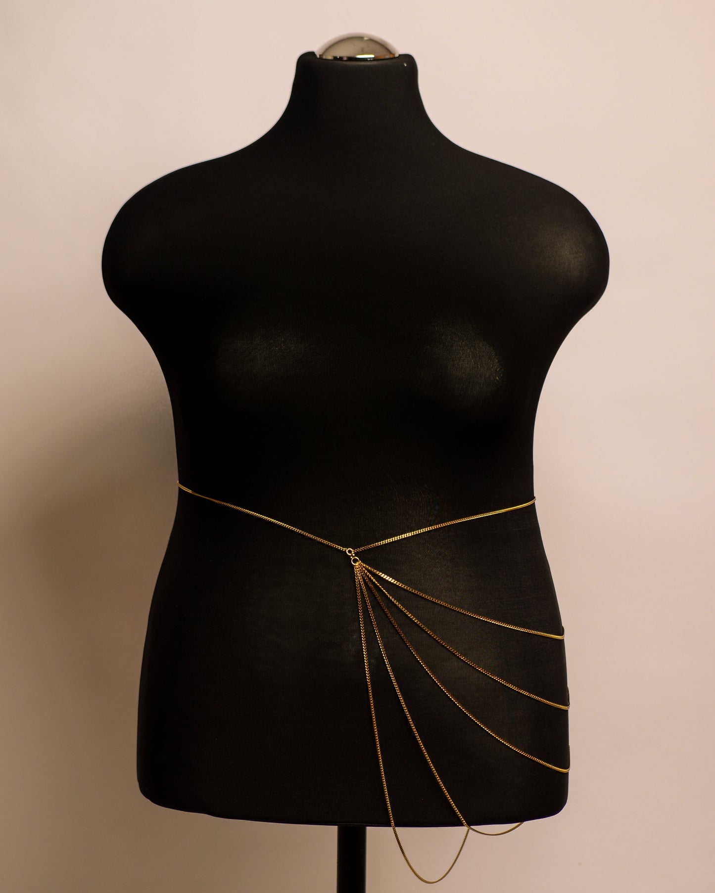 Siren Belt stainless steel body chain handgemaakt op maat